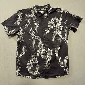 Patagonia Pataloha Malihini Featherweight Organic Cotton Hawaiian Shirt Men XL